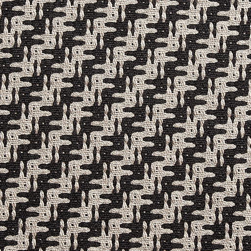 Black n White Herringbone